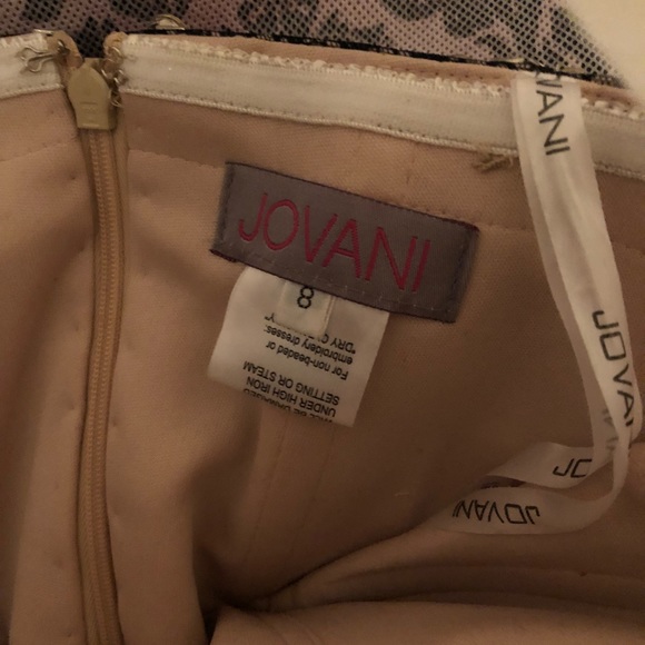 Jovani black and gold Prom dress - Picture 2 of 7